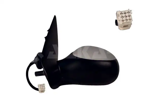 ALKAR 6125283 | Dış Dikiz Aynası Sol Elektrikli Asferık Isıtmalı Astarlı 5 Pin Peugeot 206 1998 2003