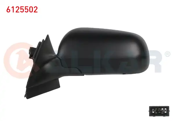 ALKAR 6125502 | Dış Dikiz Aynası Sol Elektrikli Isıtmalı Astarlı Mavi Camli Büyük Tip 5 Pin Audi A4 8d2 B5 1994 2001