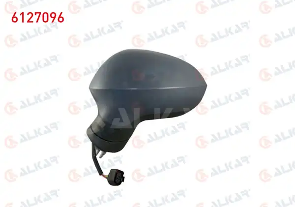 ALKAR 6127096 | Dış Dikiz Aynası Sol Elektrikli 3 Pin Seat Leon 1p1 2009