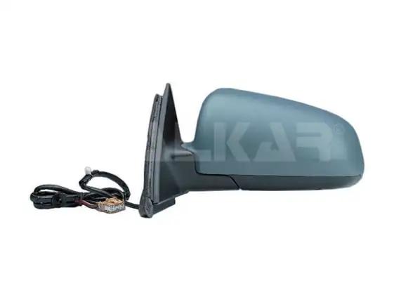 ALKAR 6127503 | Dış Dikiz Aynası Sol Elektrikli Asferık Isıtmalı Astarlı 7 Pin Audi A4 2000 2004