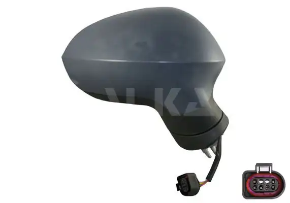ALKAR 6130096 | Dış Dikiz Aynası Sağ Elektrikli Otomatik Katlanır 5 Pin Seat Leon 1p1 2009