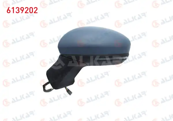 ALKAR 6139202 | Dış Dikiz Aynası Sol Elektrikli Asferık Isıtmalı Astarlı Sinyalli Led 7 Pin Renault Captur II 2020