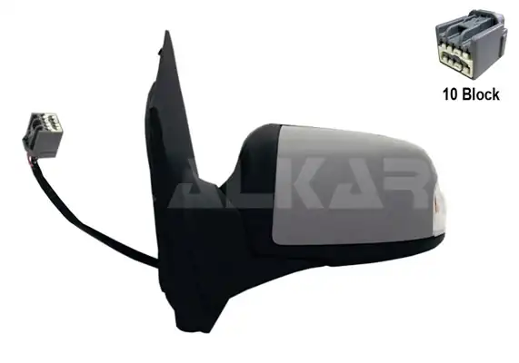 ALKAR 6139400 | Dış Dikiz Aynası Sol Elektrikli Isıtmalı Astarlı Sinyalli 6 Pin Ford Focus II 2004 2008