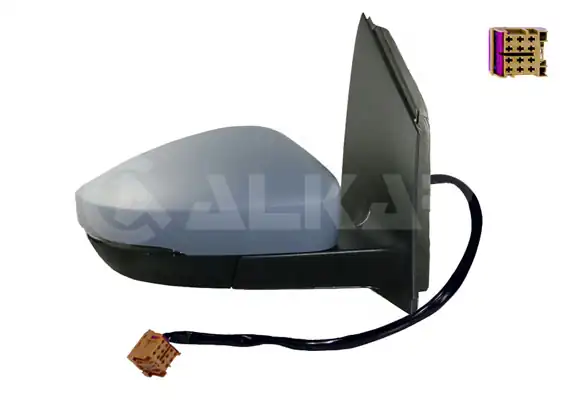 ALKAR 6140123 | Dış Dikiz Aynası Sağ Elektrikli Isıtmalı Astarlı Sinyalli 6 Pin Volkswagen Polo 2009 2010