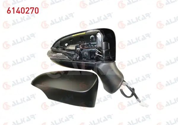 ALKAR 6140270 | Dış Dikiz Aynası Sağ Elektrikli Isıtmalı Astarlı Sinyalli 7 Pin Toyota Avensis 2015 2018