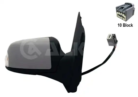 ALKAR 6140400 | Dış Dikiz Aynası Sağ Elektrikli Isıtmalı Astarlı Sinyalli 6 Pin Ford Focus II 2004 2008