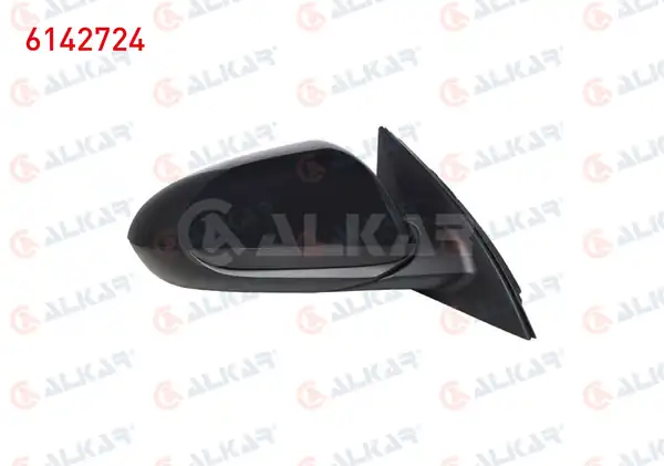 ALKAR 6142724 | Dış Dikiz Aynası Sağ Elektrikli Astarlı 3 Pin Hyundai İ30 Pde Pd Pden 2016