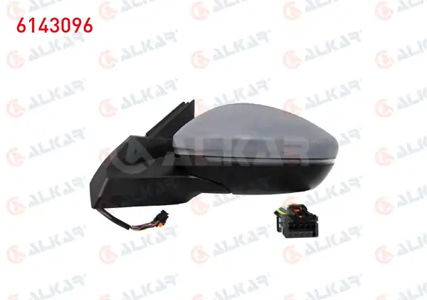 ALKAR 6143096 | Komple Ayna Sol Leon 06 Katlanır