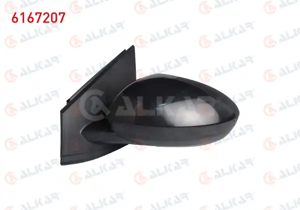 ALKAR 6167207 | Dış Dikiz Aynası Sol Mekanik Astarlı Dacia Sandero Stepway II B8_ 2021 Jogger 2022 Logan III 2021