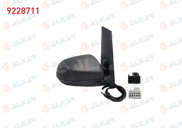 ALKAR 9228711 | Dış Dikiz Aynası Sağ Elektrikli Asferık Isıtmalı Kör Noktalı 8 Pin Mercedes Vito (W447) 2014 -