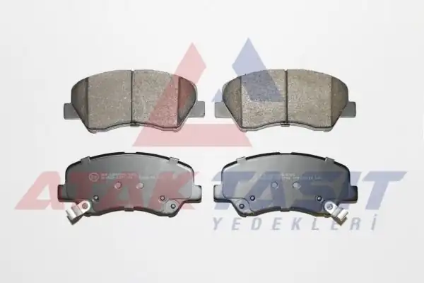 AP 05P1744 | Fren Balata Ön Ikazlı Tel Delikli Hyundai Accent