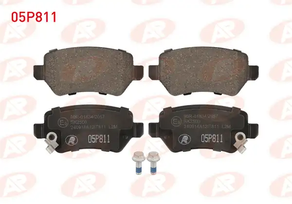 AP 05P811 | Fren Balata Arka Ikazlı Opel Astra H