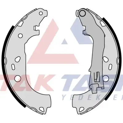 AP AP08590 | Fren Pabuç Balata Arka Fiat Doblo 119 223 1 3 Mjt Levyelı 228x40 mm 2001 2010 Doblo 1 6 Mjt 2001 2010 Combo D 1 6 CDTI 2012