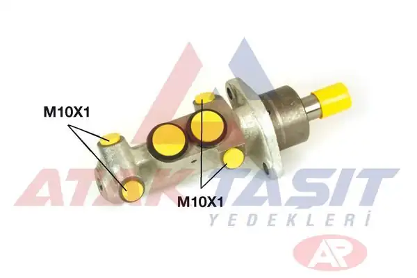 AP 211972 | Fren Anamerkez Dokum 23 81 mm VW Transporter IV 2 5 D 1990 2003 Transporter IV 2 4 D 1990 2003