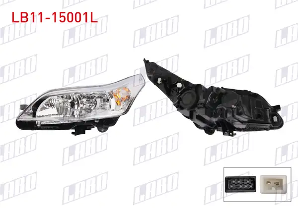 LABO LB11-15001L | Far Sol Citroen C4 08