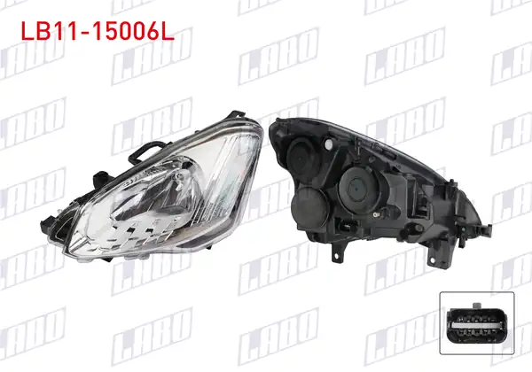 LABO LB11-15006L | Far Sol Citroen Berlingo 2012 2016 Partner Tepee