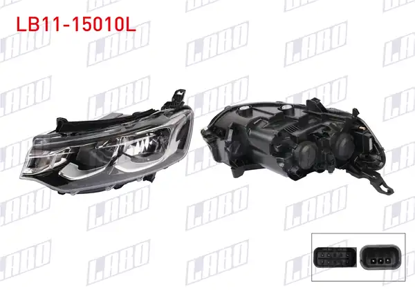 LABO LB11-15010L | Far Sol Citroen Elysee 2017