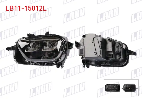 LABO LB11-15012L | Far Sol Ledli Citroen C3 2020