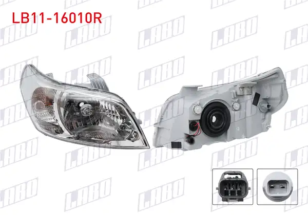 LABO LB11-16010R | Far Sağ Chevrolet Aveo T200 T255 2008
