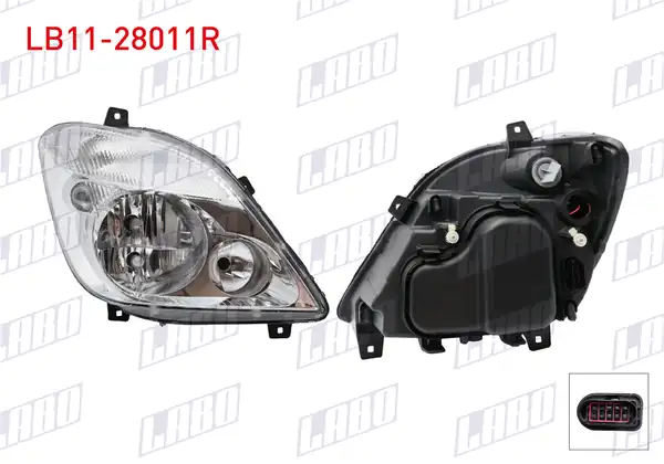 LABO LB11-28011R | Far Sağ Mercedes Sprinter 2008 2013