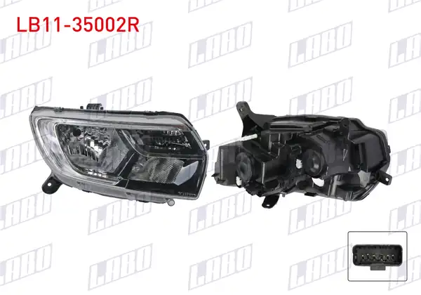 LABO LB11-35002R | Far Sağ Ledli Renault Symbol Joy 2015