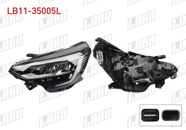 LABO LB11-35005L | Far Sol Krom İç Renault Clio V 2021