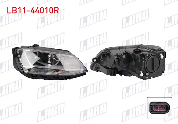 LABO LB11-44010R | Far Sağ Motorlu Volkswagen Jetta IV 162 2011