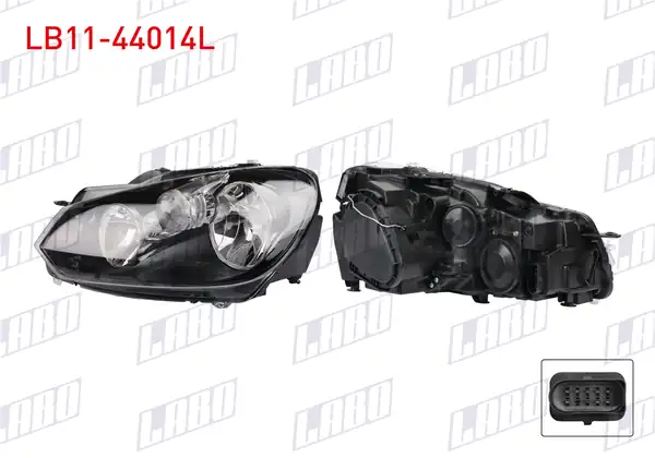 LABO LB11-44014L | Far Sol Volkswagen Golf VI 2009 2012