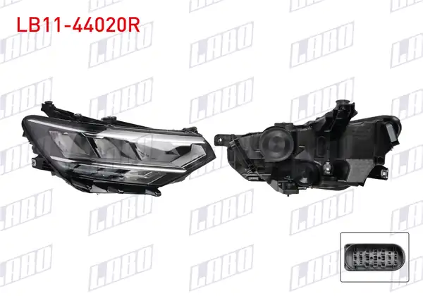 LABO LB11-44020R | Far Sağ Ledli Volkswagen Passat 8 5 2020