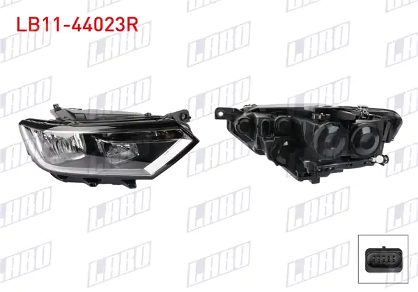 LABO LB11-44023R | Far Sağ Halojen Volkswagen Passat B8 3g2 Cb2 3g5 Cb5 2014