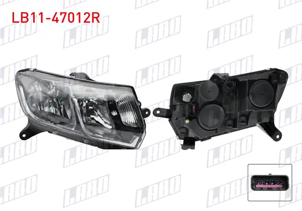 LABO LB11-47012R | Far Sağ Dacia Logan 2014
