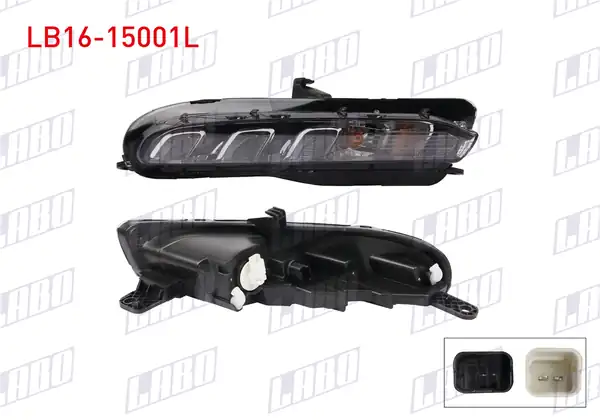 LABO LB16-15001L | Gündüz Farı Sol Citroen Berlingo 2018 Opel Combo Toyota Proace