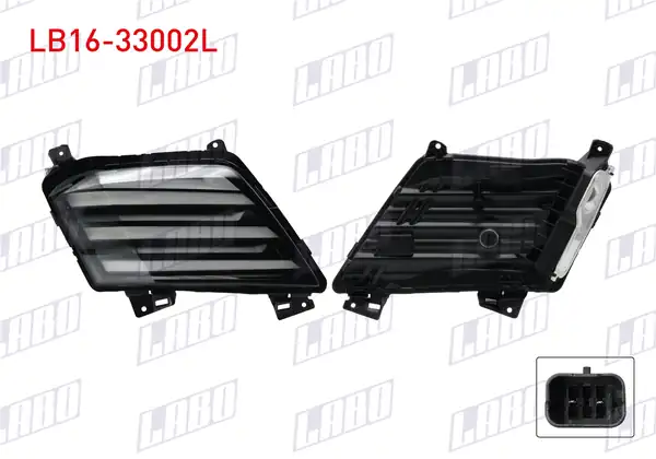 LABO LB16-33002L | Gündüz Farı Sol Peugeot 208 2024