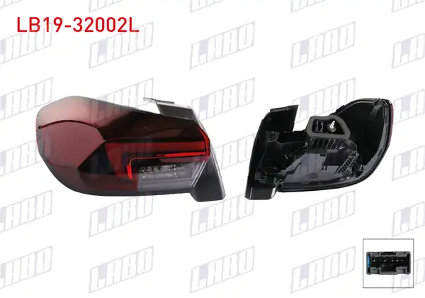 LABO LB19-32002L | Stop Sol Dış Ledli Opel Corsa F 2019