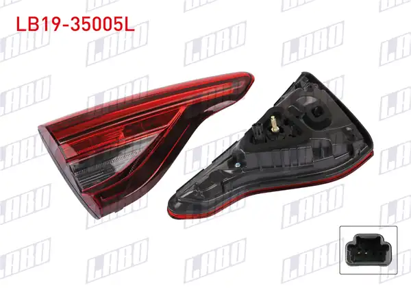 LABO LB19-35005L | Stop Sol İç Renault Clio V Touch 2021