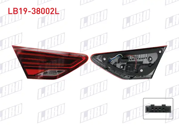 LABO LB19-38002L | Stop Sol İç Ledli Seat Leon 2013 2016