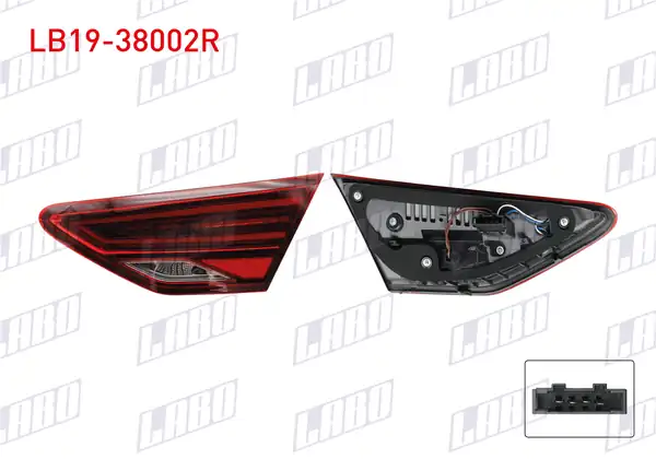 LABO LB19-38002R | Stop Sağ İç Ledli Seat Leon 2013 2016