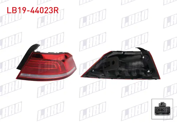 LABO LB19-44023R | Stop Dış Sağ Volkswagen Passat B8 3g2 Cb2 2014 2019