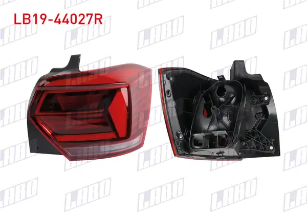 LABO LB19-44027R | Stop Sağ Ledsiz Volkswagen Polo VI Aw1 Bz1 Ae1 2018 2021