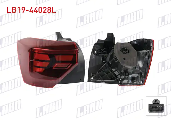 LABO LB19-44028L | Stop Dış Sol Ledli Volkswagen Polo VI Aw1 Bz1 Ae1 2021 2024