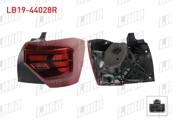 LABO LB19-44028R | Stop Dış Sağ Ledli Volkswagen Polo VI Aw1 Bz1 Ae1 2021 2024
