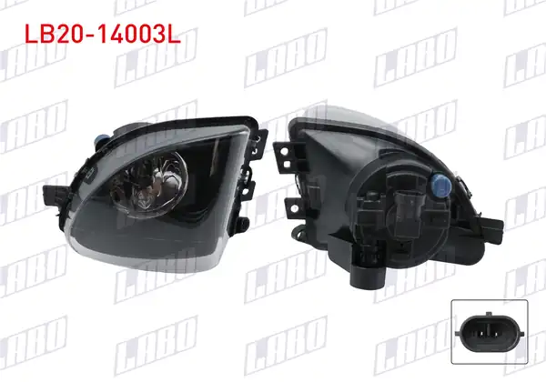 LABO LB20-14003L | Sis Farı Sol Ampulsuz Bmw 5 Serisi F10 F18 2010 2013