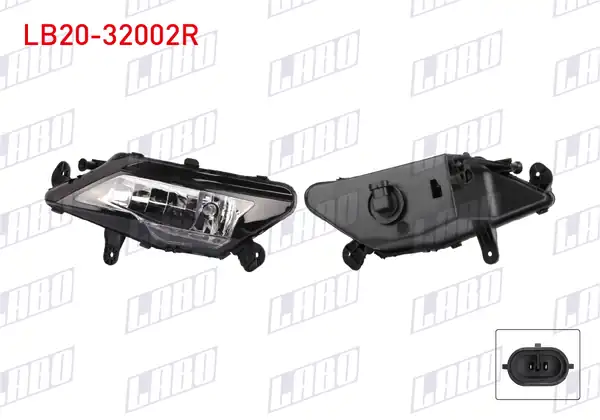 LABO LB20-32002R | Sis Farı Sağ Opel Astra K 2020