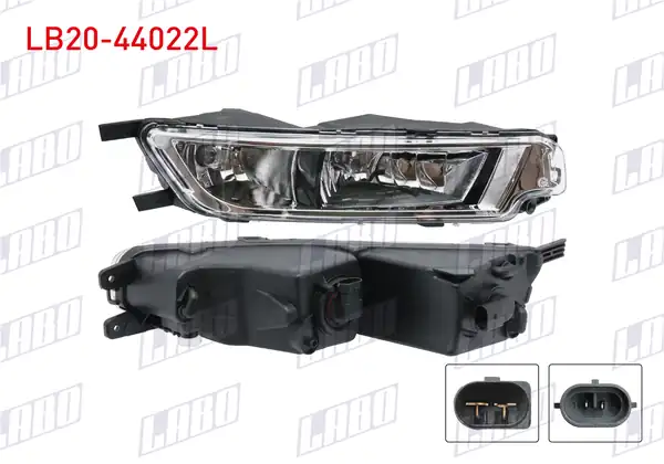 LABO LB20-44022L | Sis Farı Sol Ampullu Çift Huzmeli Volkswagen Passat B8 2015