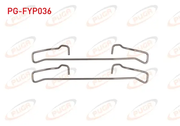 PUGA Pg Fyp036 Fren Kaliper Yayı Ön Peugeot 208 308 508 Partner Berlingo 2 Adet