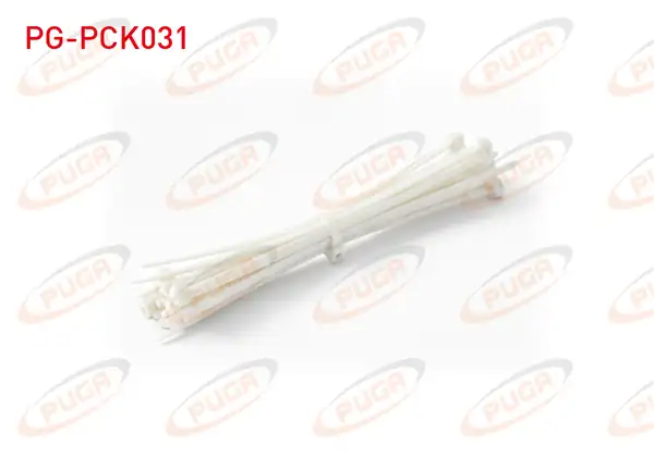 PUGA Pg Pck031 Plastik Kelepçe Beyaz 8 X 250 100 Adet
