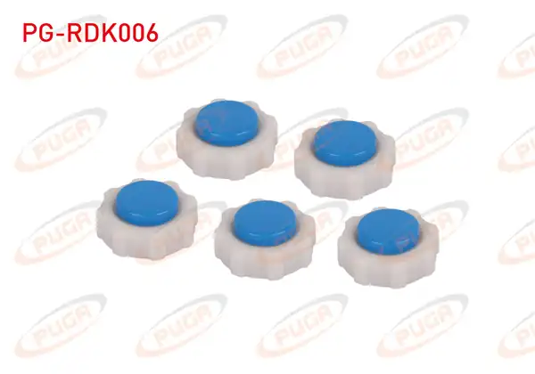 PUGA Pg Rdk006 Radyatör Yedek Su Depo Kapağı Mavi R9 R11 R12 Toros R19 R21 Clio İ Kangoo Megane Logan 5 Adet