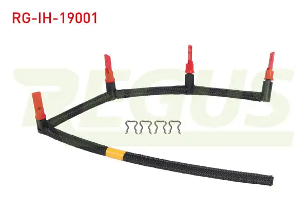 REGUS RG-IH-19001 | Enjektör Geri Dönüş Hortumu Ford Focus 1.6 TDCI 2004-2012 / Citroen C4 1.6 HDI 2004-2011 / Jumpy 1.6 HDI 90 16V 2007-2016 / Peugeot 207 1.6 HDI 2006-2013 / 407 1.6 HDI 110 2004-2010