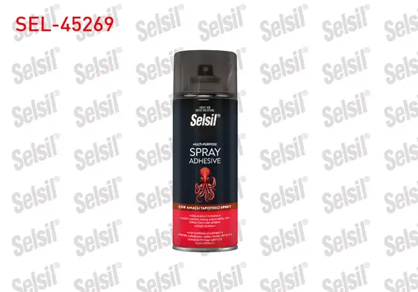 Selsil SEL 45269 Çok Amaçlı Yapistirici Sprey 400 ML 12 Adet