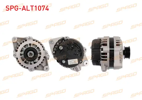 SPAGO Spg Alt1074 Alternatör 12v 100a 5pk Alt125 Astra G H Vectra C Meriva 03 10 Zafira 00 15 Benzinli Araclar İçin